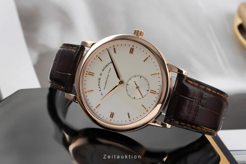 A. Lange & Söhne Saxonia 18 ct red gold manual winding men's watch 216.032 [2500719]