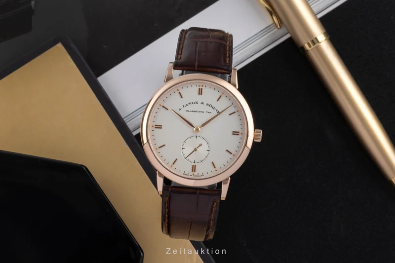 A. Lange & Söhne Saxonia 18 ct red gold manual winding men's watch 216.032 [2500719]