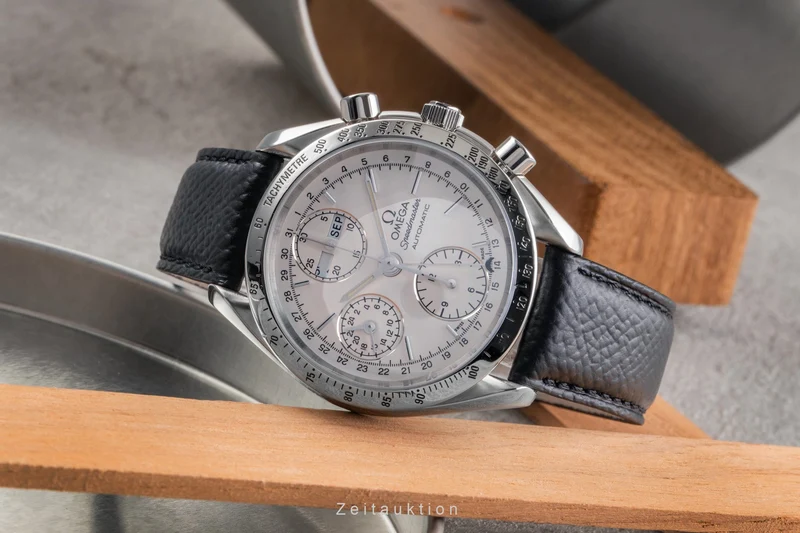Omega Speedmaster chronograph steel automatic men's watch 3521.30.00 LP: 6100EUR [2502957]