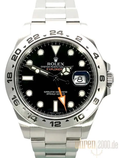 Rolex Explorer II 42 mm Edelstahl Ref. 216570 aus 2012 LC100