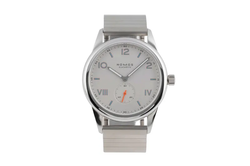 Nomos Club steel manual winding men's watch 737 LP: 1980EUR [2503842]