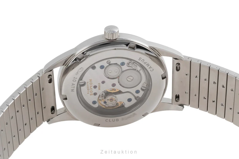 Nomos Club steel manual winding men's watch 737 LP: 1980EUR [2503842]