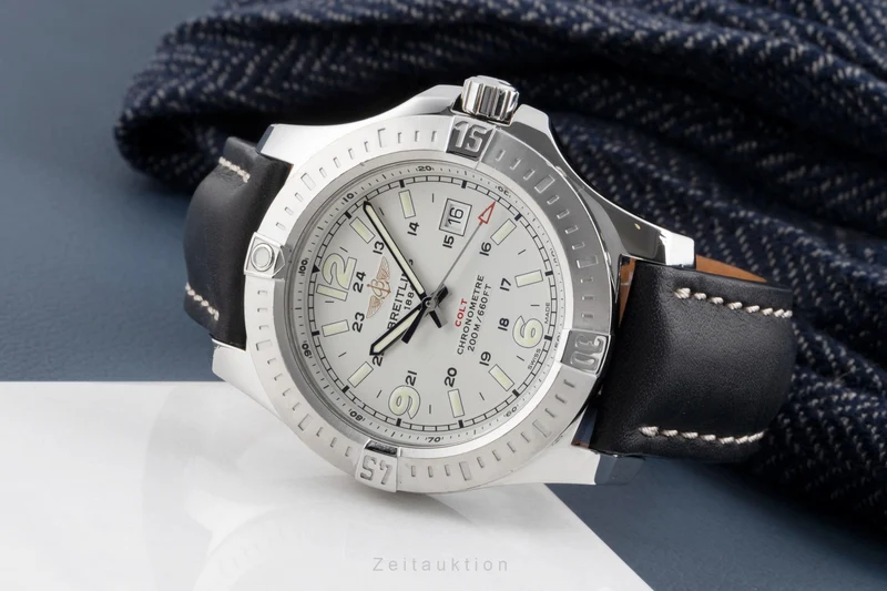 Breitling Colt steel quartz men's watch A74388 [2503565]