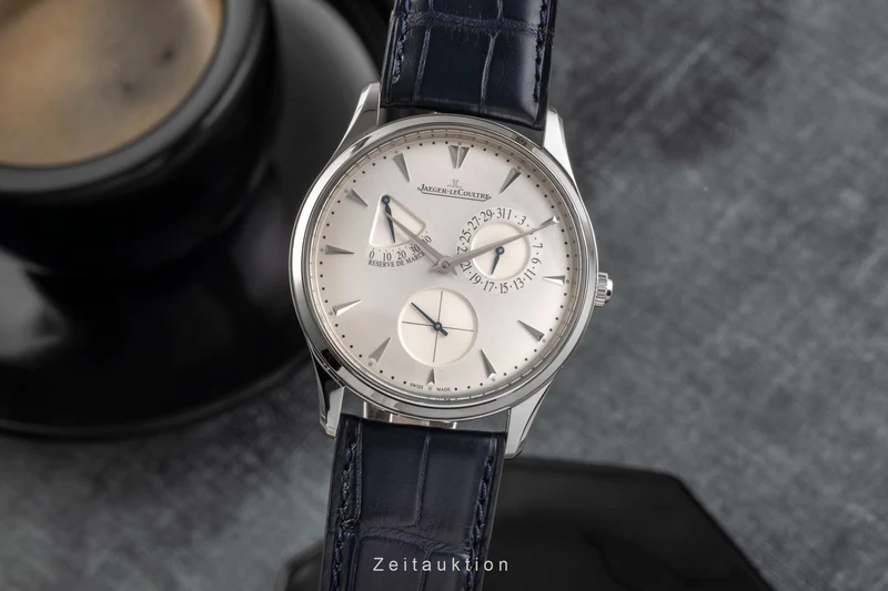 Jaeger LeCoultre Master Ultra Thin steel automatic men's watch Q1378420 176.8.38.S LP: 10800EUR [2502636]