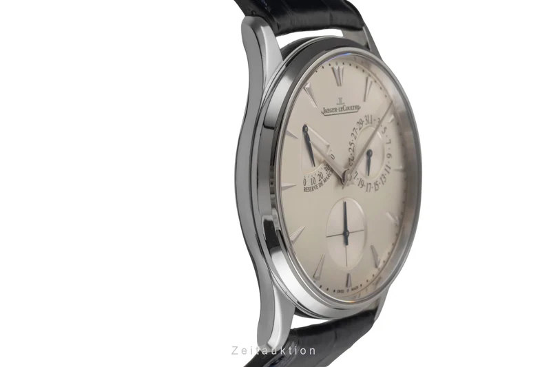 Jaeger LeCoultre Master Ultra Thin steel automatic men's watch Q1378420 176.8.38.S LP: 10800EUR [2502636]