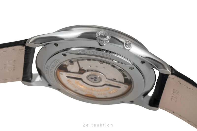 Jaeger LeCoultre Master Ultra Thin steel automatic men's watch Q1378420 176.8.38.S LP: 10800EUR [2502636]