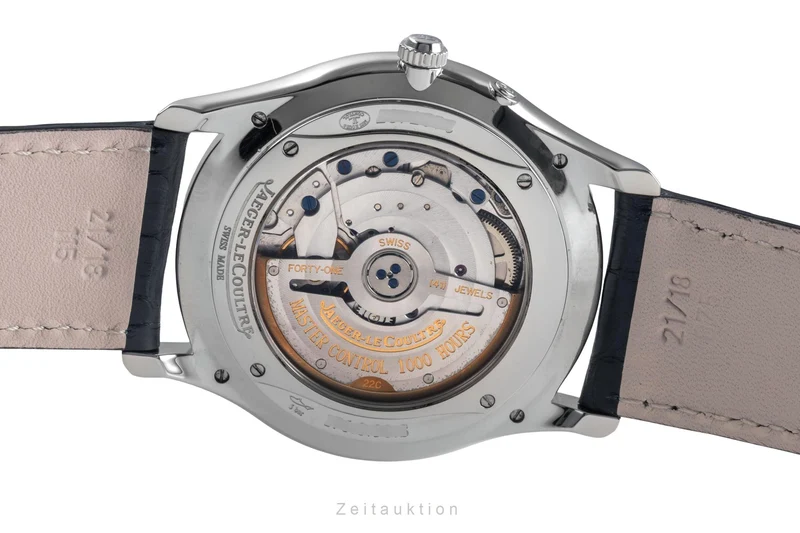Jaeger LeCoultre Master Ultra Thin steel automatic men's watch Q1378420 176.8.38.S LP: 10800EUR [2502636]