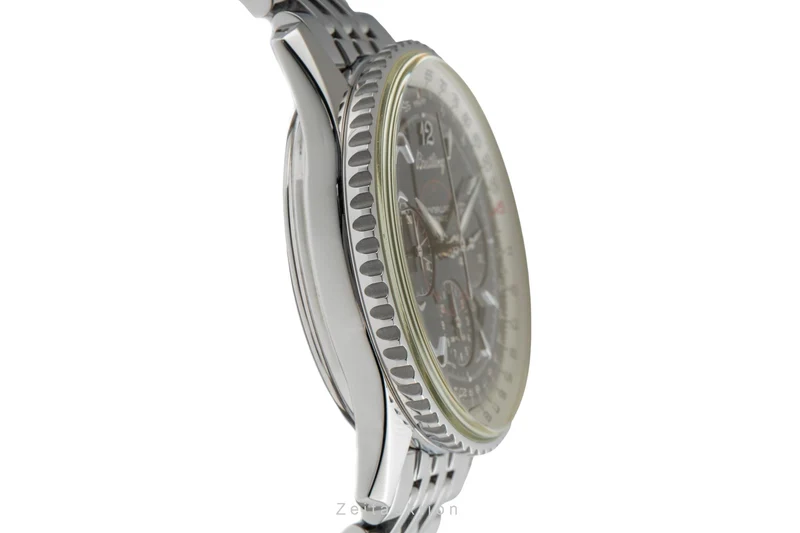 Breitling Montbrillant chronograph steel automatic men's watch A41330 A414B08NP [2503512]