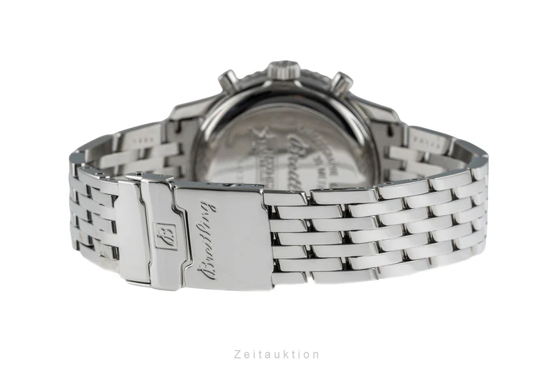 Breitling Montbrillant chronograph steel automatic men's watch A41330 A414B08NP [2503512]