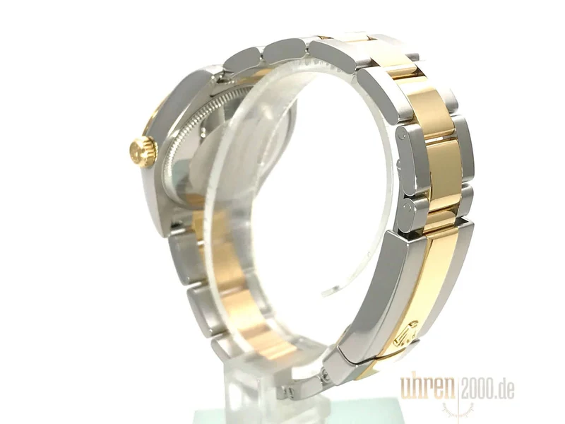 Rolex Datejust 31 Edelstahl Gelbgold 178243 Schwarz Diamant