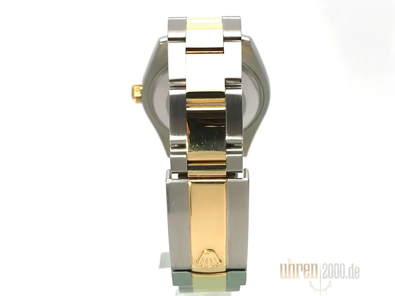 Rolex Datejust 31 Edelstahl Gelbgold 178243 Schwarz Diamant