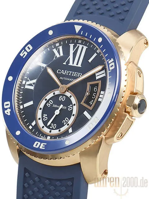 Cartier Calibre de Cartier Diver Rotgold WGCA0010