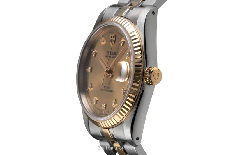 Tudor Prince Date steel / gold automatic men's watch 74033 [2503108]