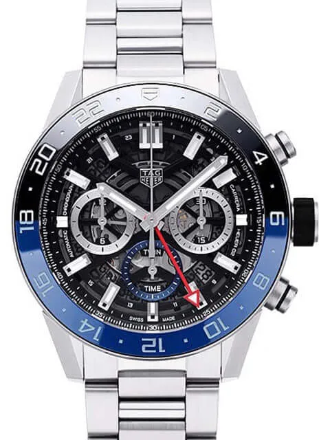 TAG Heuer Carrera GMT Heuer 02 Chronograph CBG2A1Z.BA0658