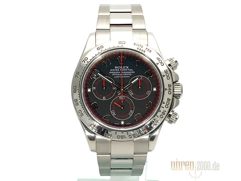 Rolex Cosmograph Daytona 116509 Weißgold Schwarz aus 2009