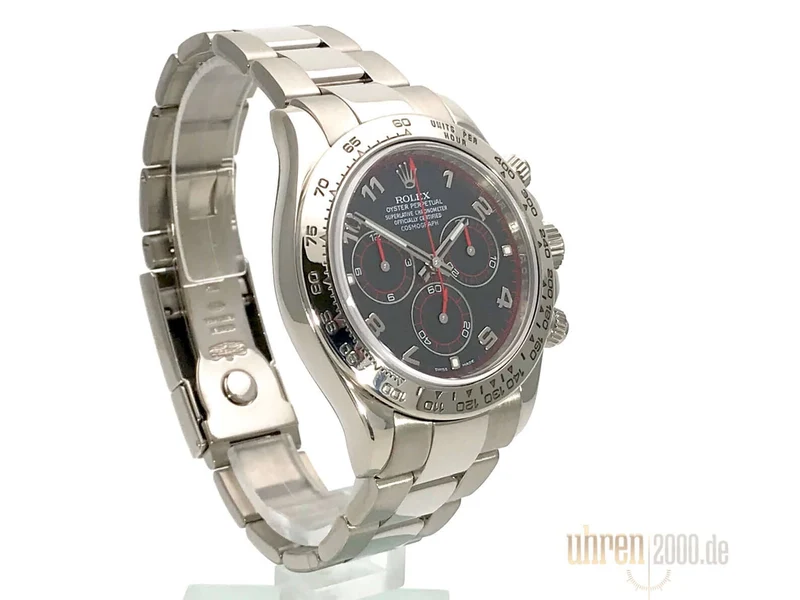 Rolex Cosmograph Daytona 116509 Weißgold Schwarz aus 2009