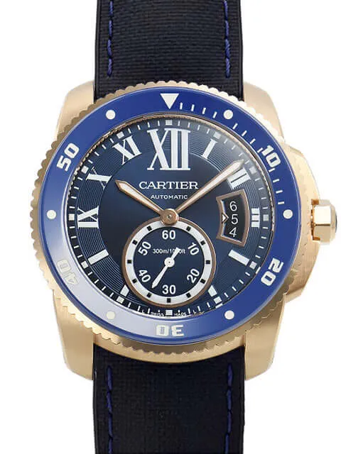 Cartier Calibre de Cartier Diver Rotgold WGCA0009