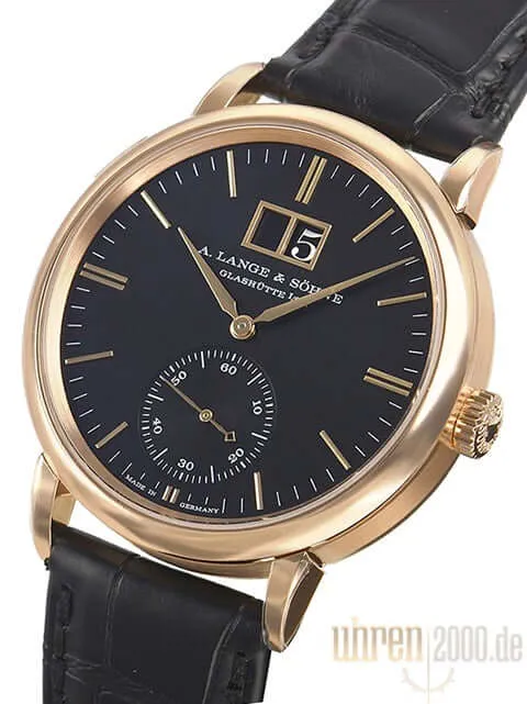 A. Lange & Söhne Saxonia Grossdatum Automatik Rotgold 381.031
