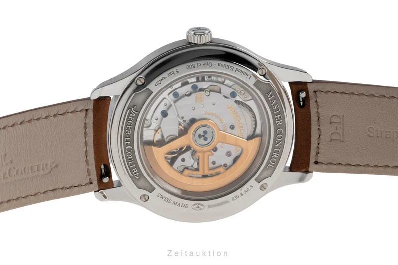 Jaeger LeCoultre Master Control steel automatic men's watch Q4018480, 830.8.A0.S Limited [2503523]