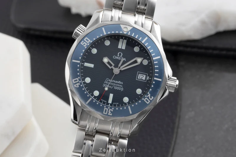 Omega Seamaster steel quartz men's watch 2561.80.00 [2503623]
