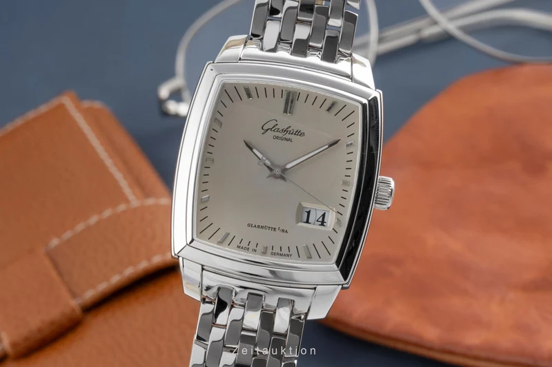 Glashütte Senator steel automatic men's watch 39-42-53-52-14 [2503568]