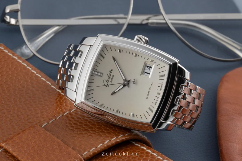 Glashütte Senator steel automatic men's watch 39-42-53-52-14 [2503568]