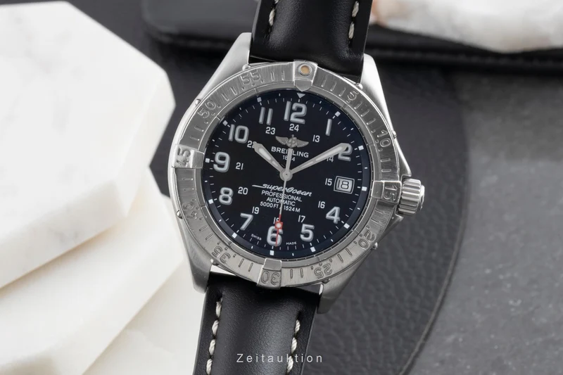 Breitling Superocean steel automatic men's watch A17345 [2502148]