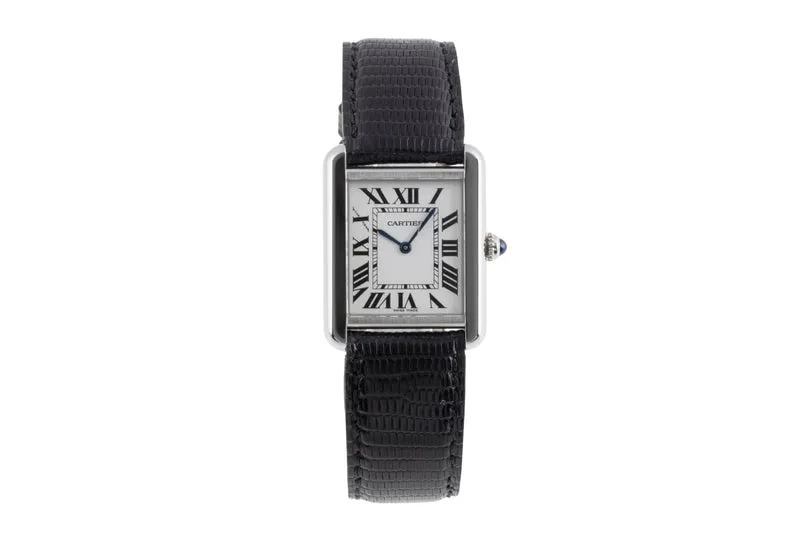 Cartier Tank steel quartz women's watch W5200005 [2502821]