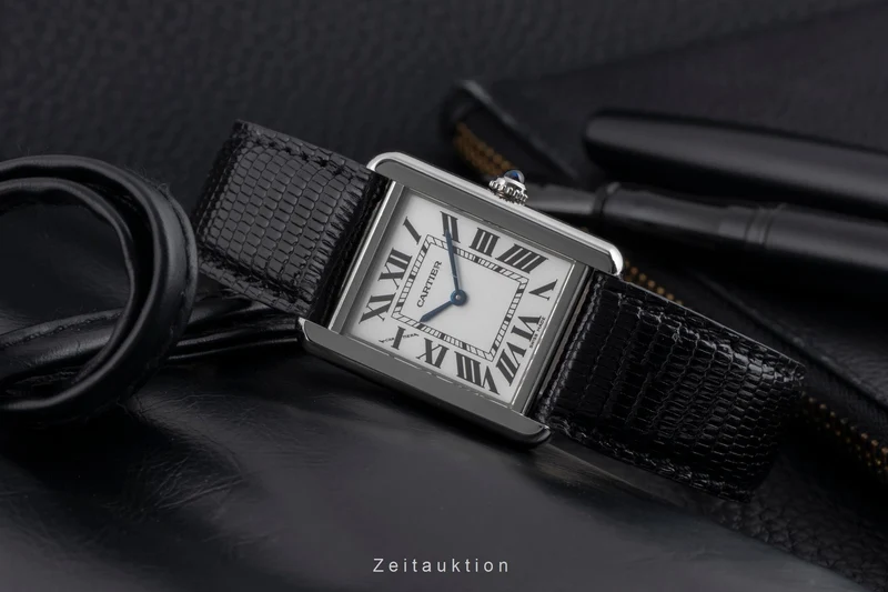 Cartier Tank steel quartz women's watch W5200005 [2502821]