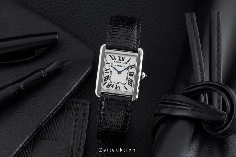 Cartier Tank steel quartz women's watch W5200005 [2502821]