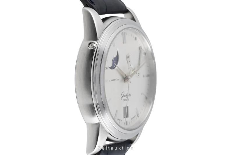 Glashütte Senator steel automatic men's watch 39-44-04-12-04 [2502801]