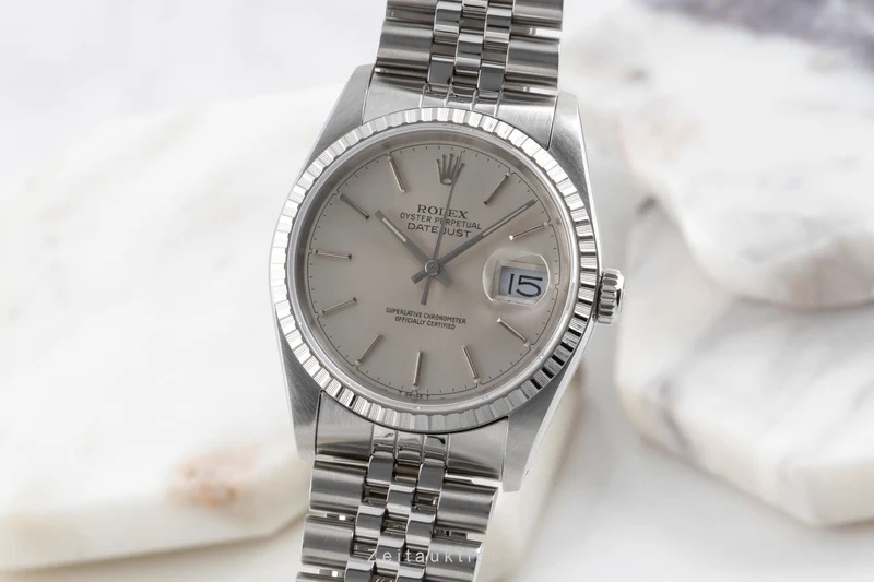 Rolex Datejust steel automatic men's watch 16220 [2503040]