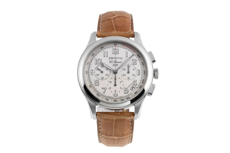 Zenith El Primero chronograph steel manual winding men's watch 01.0500.420 [2503276]