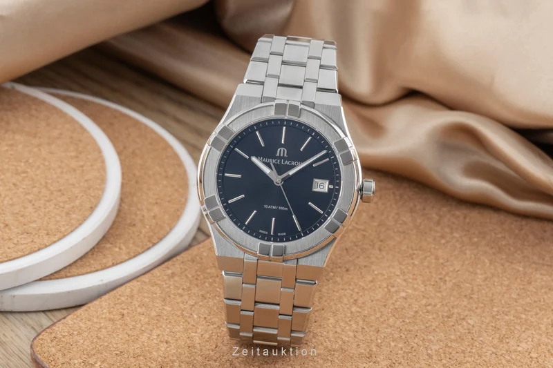 Maurice Lacroix Aikon steel quartz men's watch AI1108 [2503456]