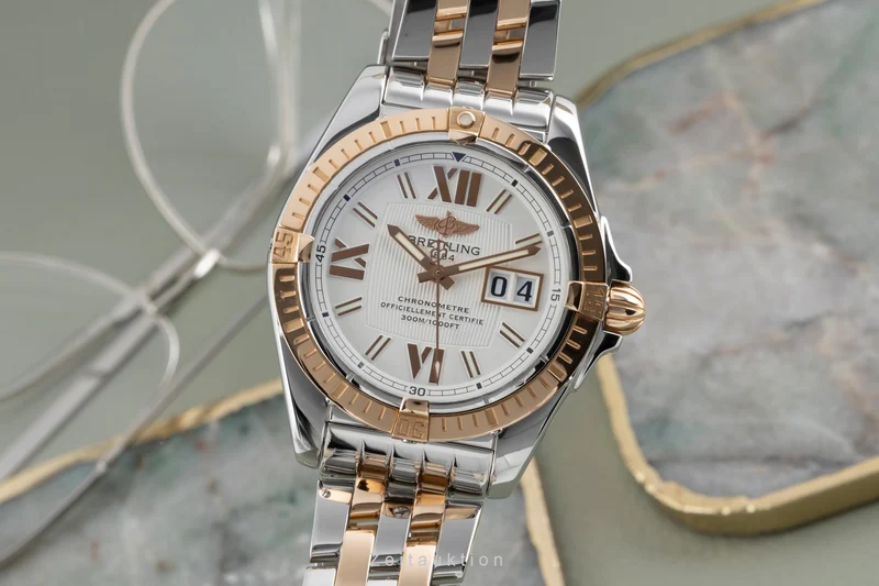 Breitling Cockpit steel / gold automatic men's watch C49350 [2503327]
