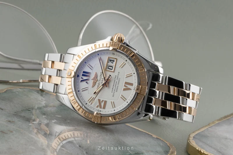 Breitling Cockpit steel / gold automatic men's watch C49350 [2503327]
