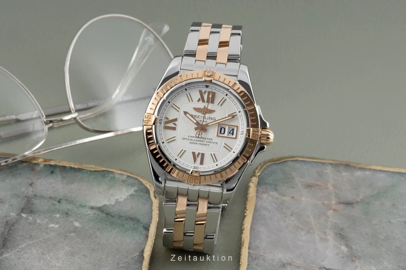 Breitling Cockpit steel / gold automatic men's watch C49350 [2503327]