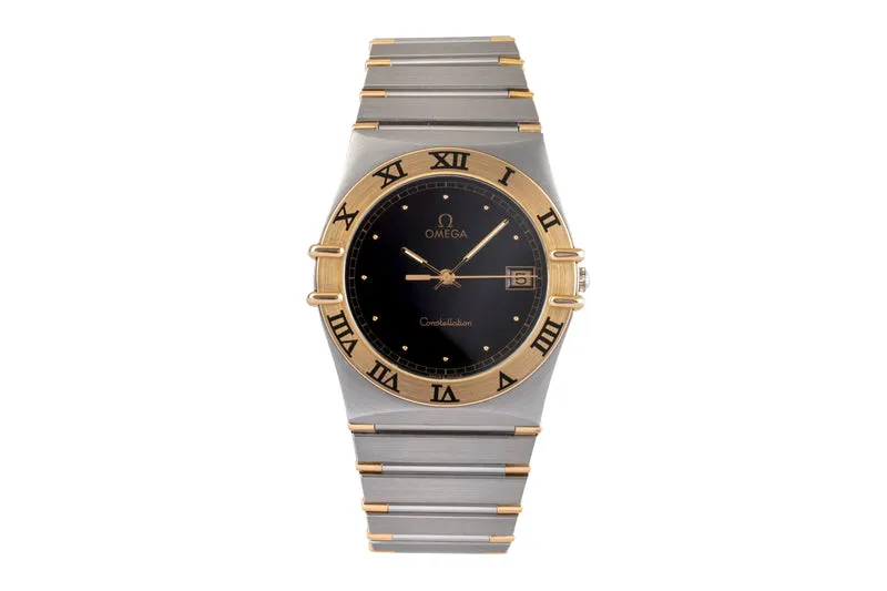 Omega Constellation steel / gold quartz men's watch 396.1070 [2502380]