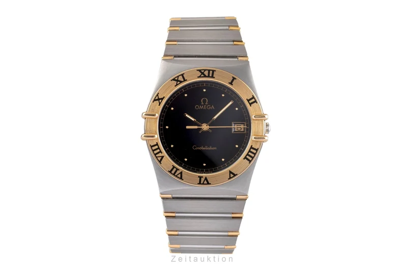 Omega Constellation steel / gold quartz men's watch 396.1070 [2502380]