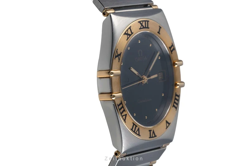 Omega Constellation steel / gold quartz men's watch 396.1070 [2502380]