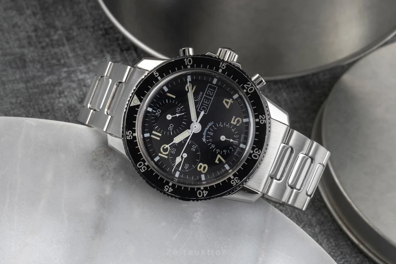 Sinn 103 chronograph steel automatic men's watch 103 St LP: 2900EUR [2503089]