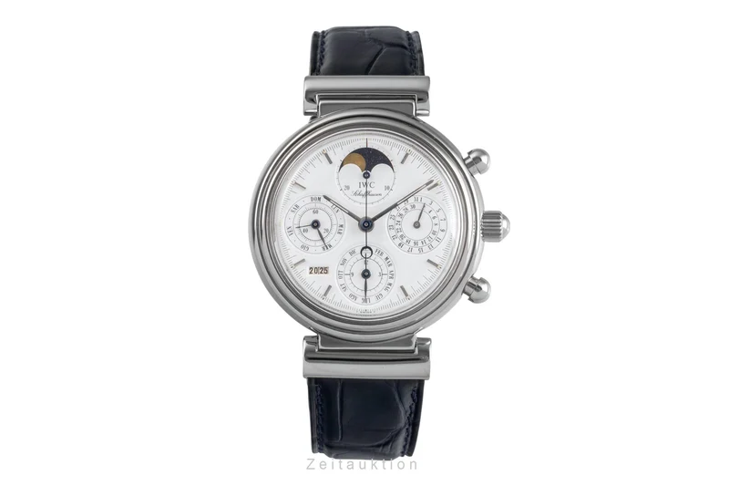 IWC Da Vinci chronograph 18 ct white gold automatic men's watch IW375007 [2502983]