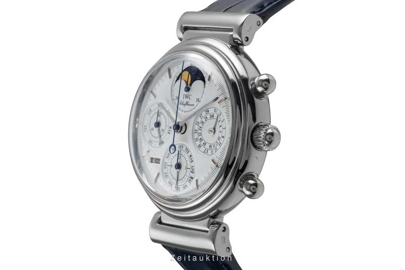 IWC Da Vinci chronograph 18 ct white gold automatic men's watch IW375007 [2502983]