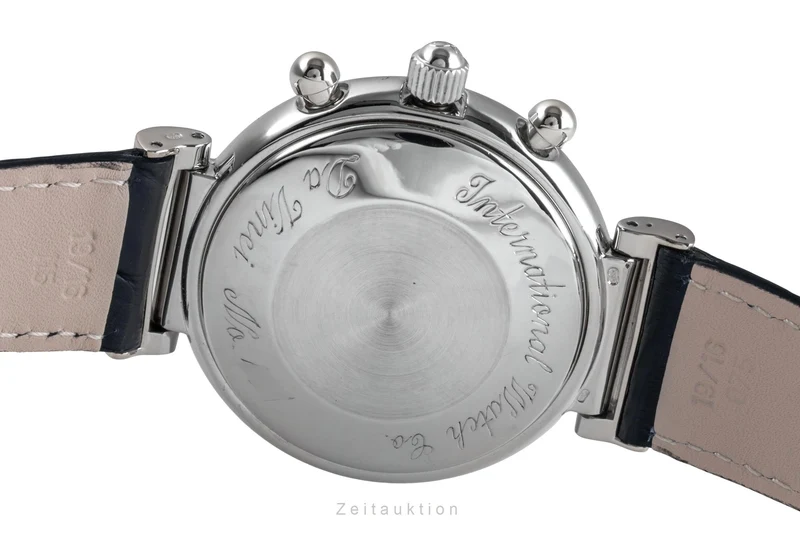 IWC Da Vinci chronograph 18 ct white gold automatic men's watch IW375007 [2502983]