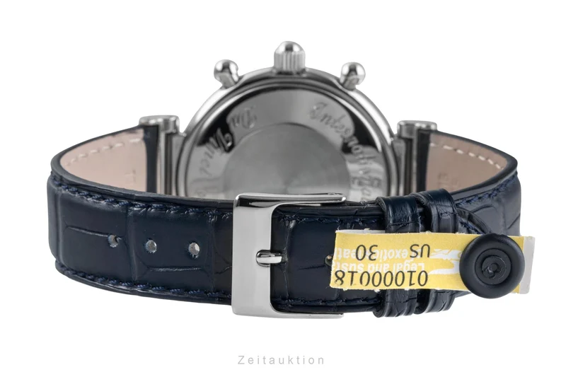 IWC Da Vinci chronograph 18 ct white gold automatic men's watch IW375007 [2502983]