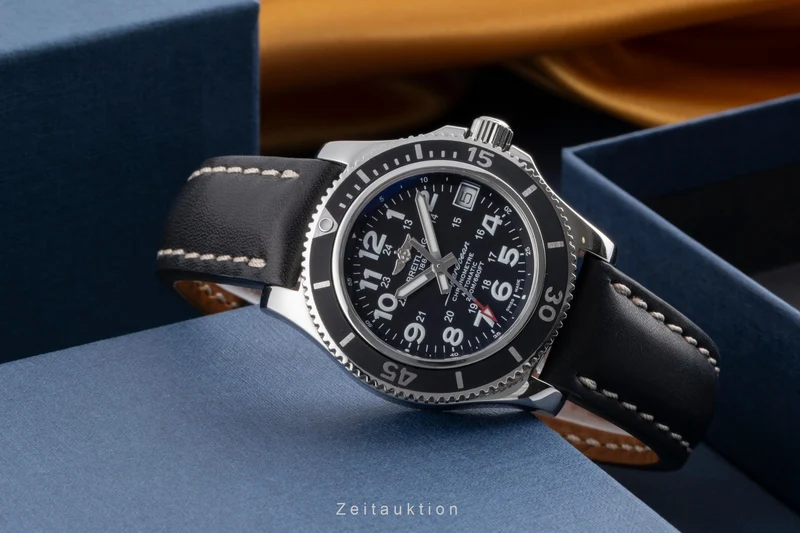 Breitling Superocean steel automatic men's watch A17312 LP: 5250EUR [2503418]
