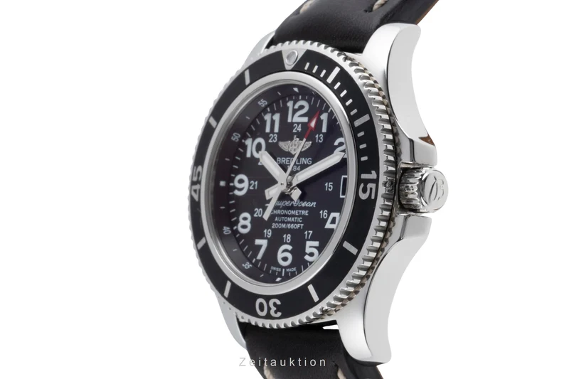 Breitling Superocean steel automatic men's watch A17312 LP: 5250EUR [2503418]