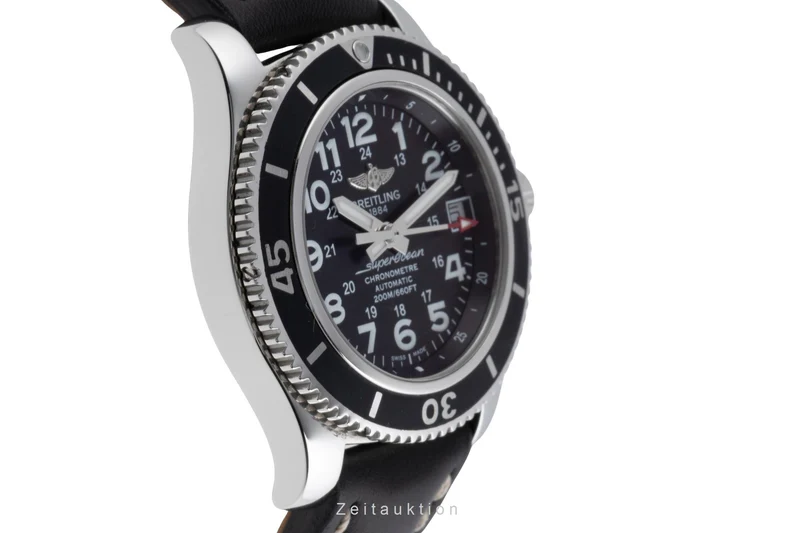 Breitling Superocean steel automatic men's watch A17312 LP: 5250EUR [2503418]