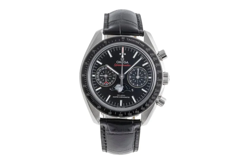 Omega Speedmaster chronograph steel automatic men's watch 304.33.44.52.01.001 LP: 12200EUR [2502994]