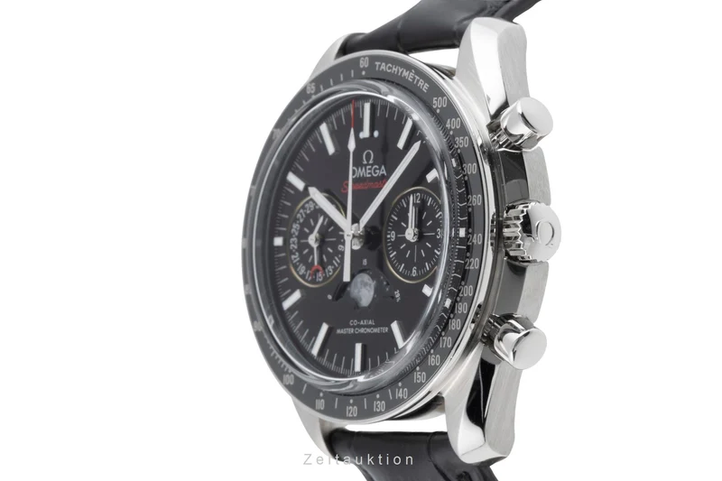 Omega Speedmaster chronograph steel automatic men's watch 304.33.44.52.01.001 LP: 12200EUR [2502994]
